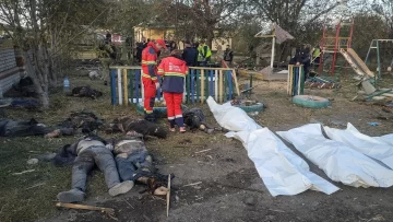 Horror por misil contra Ucrania