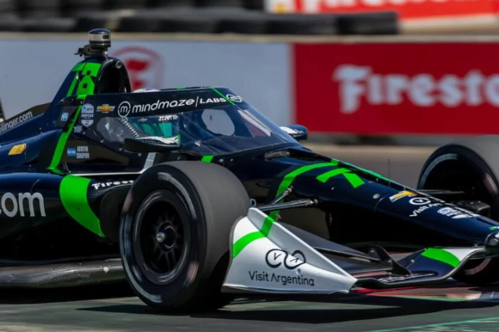 IndyCar: un buen cierre para Agustín Canapino