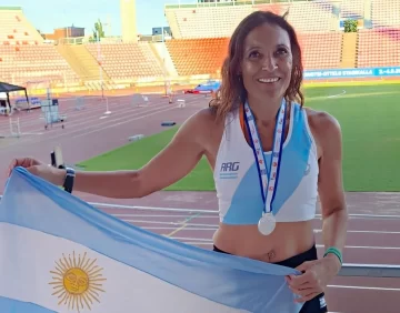 Es profesora, dirigente y se consagró subcampeona mundial en atletismo Es profesora, dirigente y se consagró subcampeona mundial en atletismo