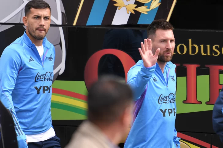 Clamor y emoción por Messi y Argentina