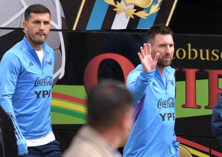 Clamor y emoción por Messi y Argentina Clamor y emoción por Messi y Argentina