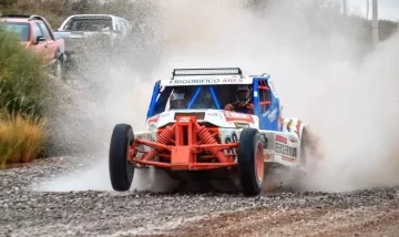 Tras el viento, García se quedó con el rally