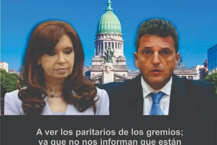 Piden a CFK y Massa que ‘usen la lapicera’ y suban el salario en el Congreso