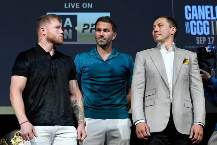 Canelo y Golovkin, listos para su tercera contienda