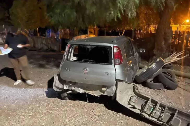 Un hombre murió al chocar en un auto contra un árbol