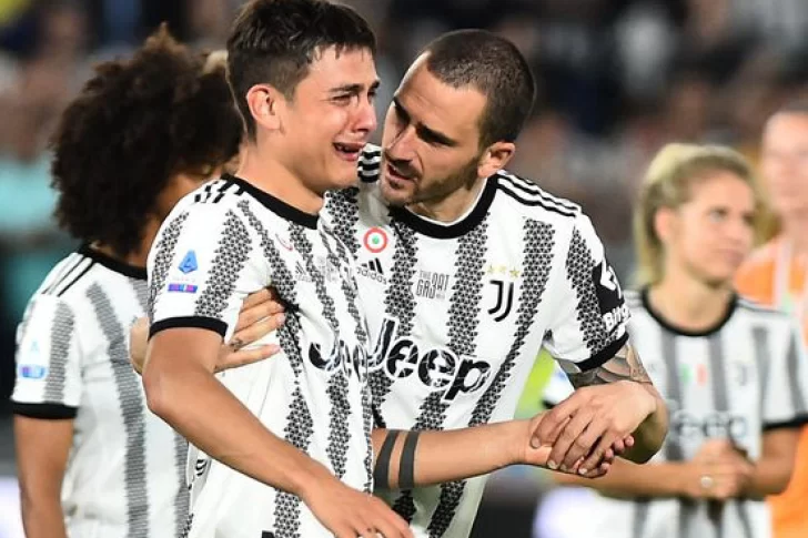 Dybala tuvo su adiós conmovedor