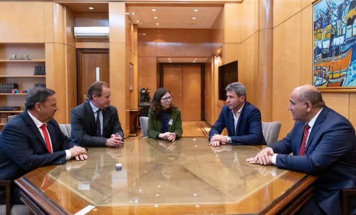 Batakis recibió a Uñac y a Quintela Batakis recibió a Uñac y a Quintela