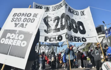 Protesta en todo el país y reclamo por mejora salarial