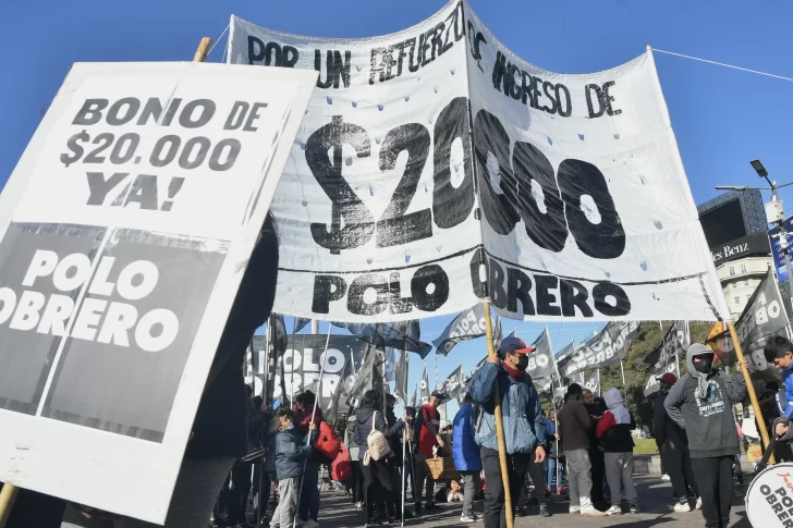 Protesta en todo el país y reclamo por mejora salarial