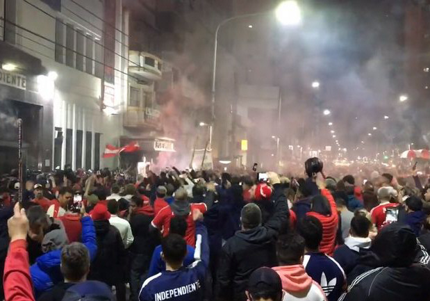 Explosión en la “caldera del Diablo”