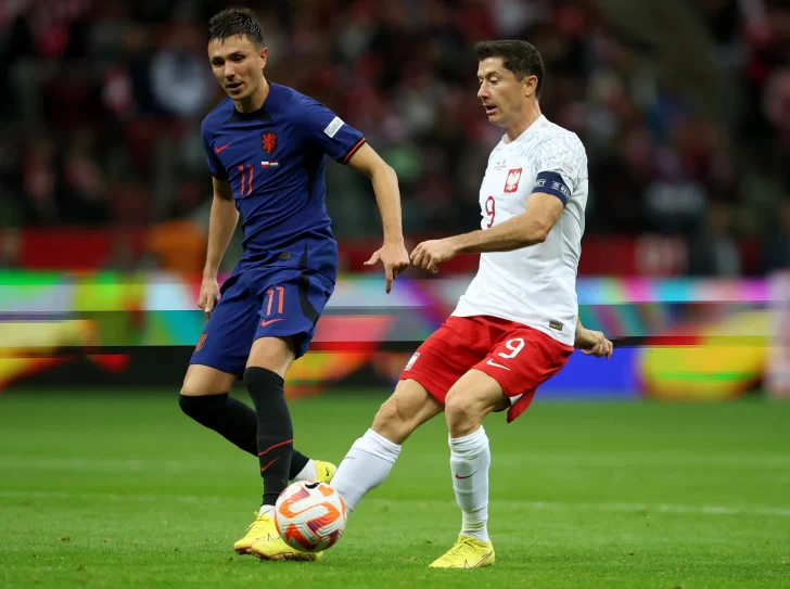 Polonia perdió de local en Varsovia con Países Bajos