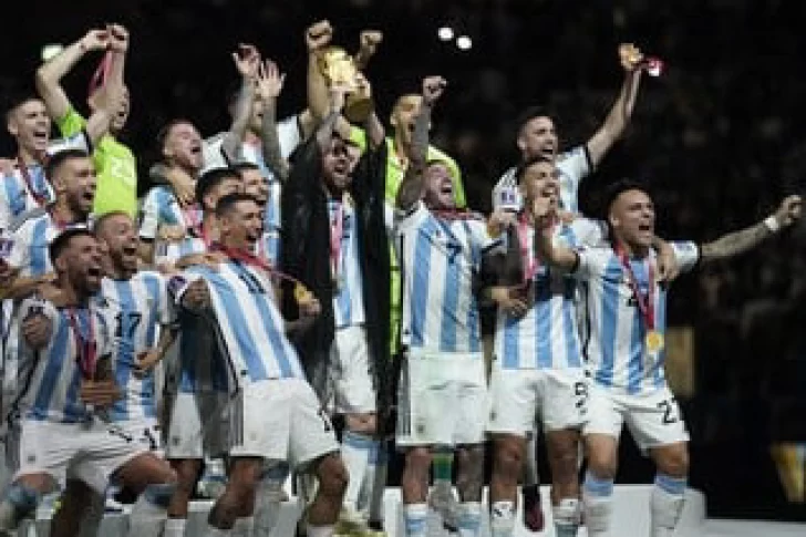 Pese al título, la Argentina está segunda