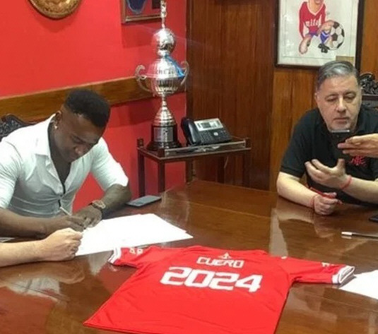 Cuero ya firmó y es el nuevo refuerzo del Rojo