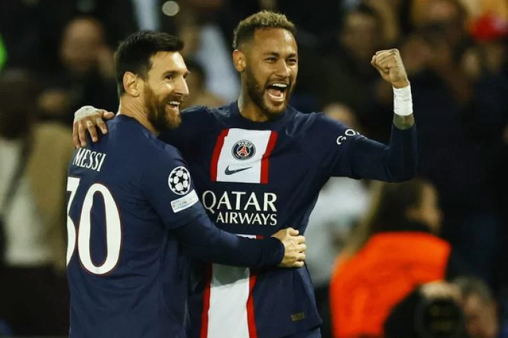 Dos goles de Messi en festival de PSG