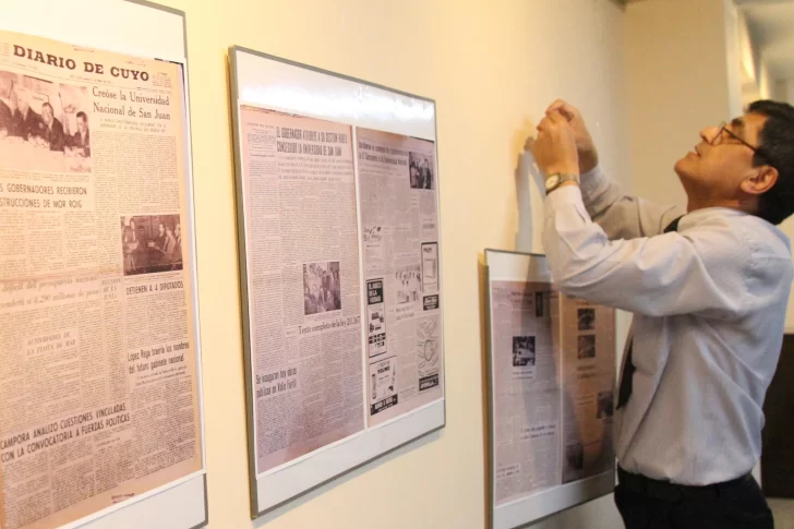 En la Franklin, recrearán dos sucesos con viejas páginas de Diario de Cuyo