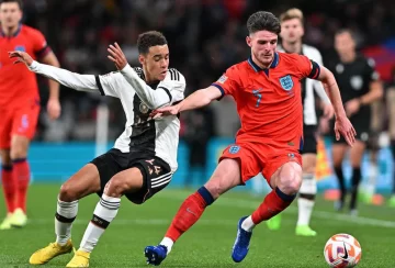 Festival de goles entre Inglaterra y Alemania