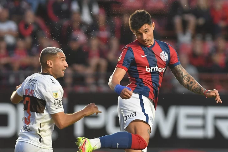 San Lorenzo salvó un punto