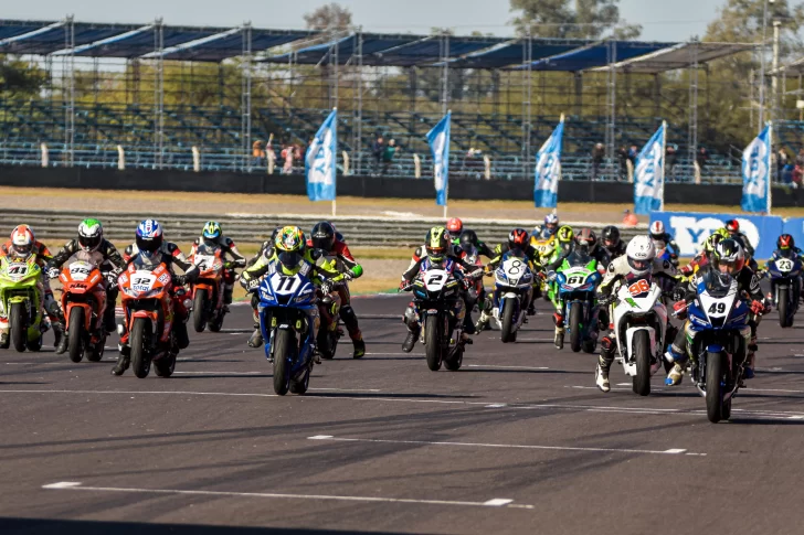 Siete sanjuaninos, en el Superbike