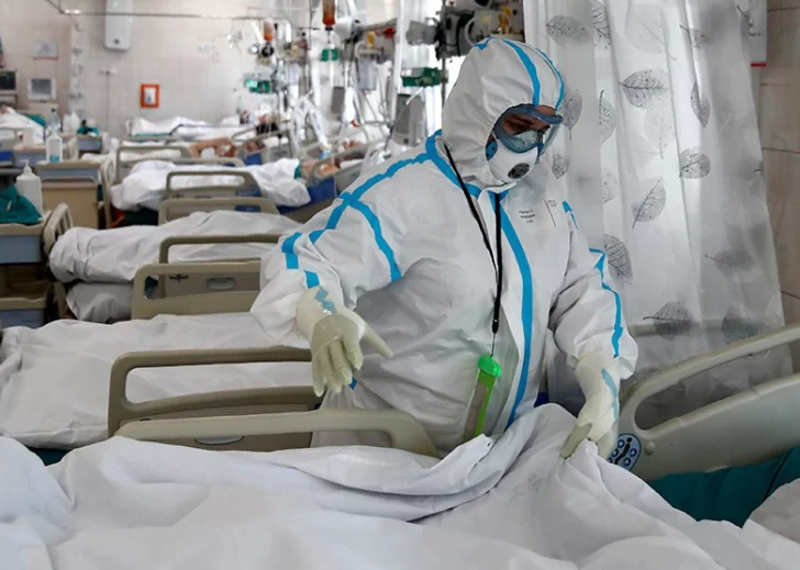 El 80% de pacientes internados por covid padece neumonía bilateral