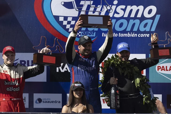 Leánez sigue sumando podios en el TN