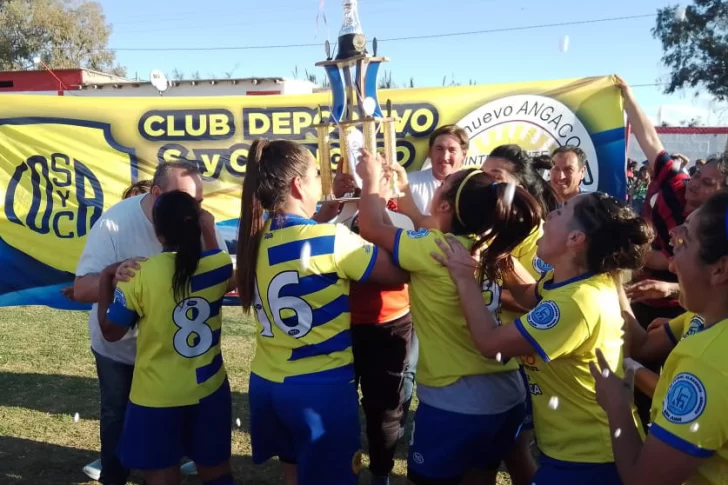 Angaco, campeón femenino