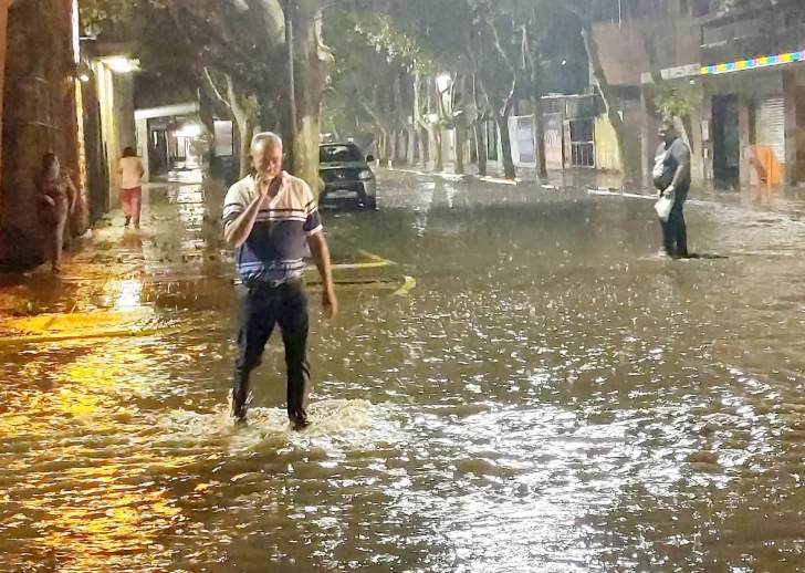 La lluvia del martes fue más intensa que la anterior, pero no ocasionó tantos daños