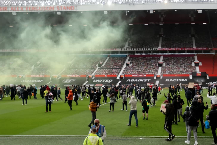 Partido clave, suspendido por una protesta