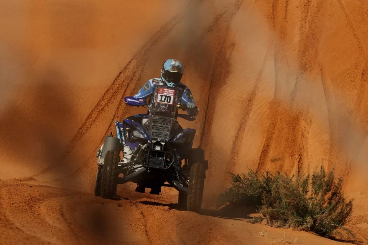 Andújar ganó la 2da etapa en los quads