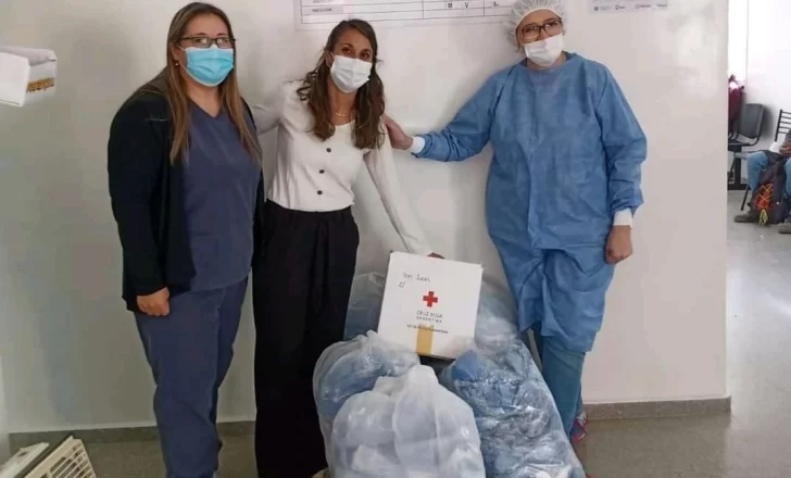 La Cruz Roja entregó donaciones a hospitales de zonas alejadas La Cruz Roja entregó donaciones a hospitales de zonas alejadas