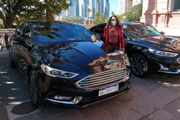 Otro auto blindado para CFK