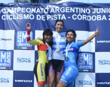 Abril Capdevila logró el bronce en puntuables