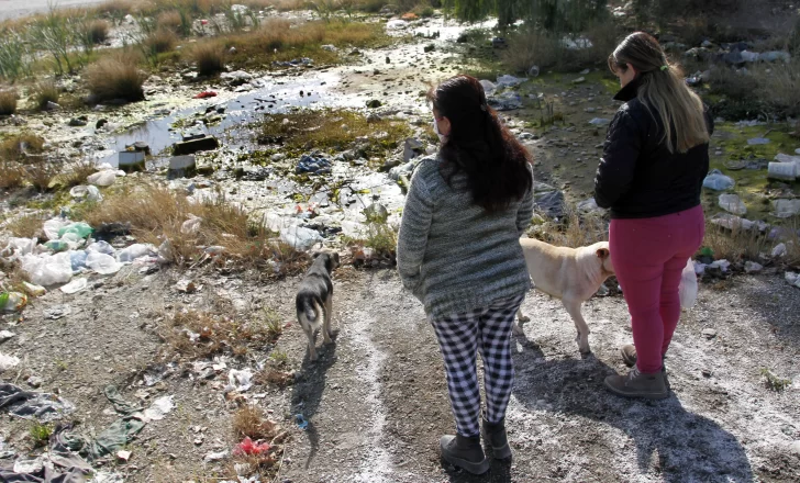 Un caño de agua potable lleva 2 años roto y crea un foco infeccioso