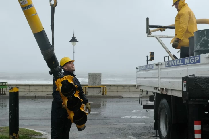 Hubo caos en la Costa por el furioso temporal