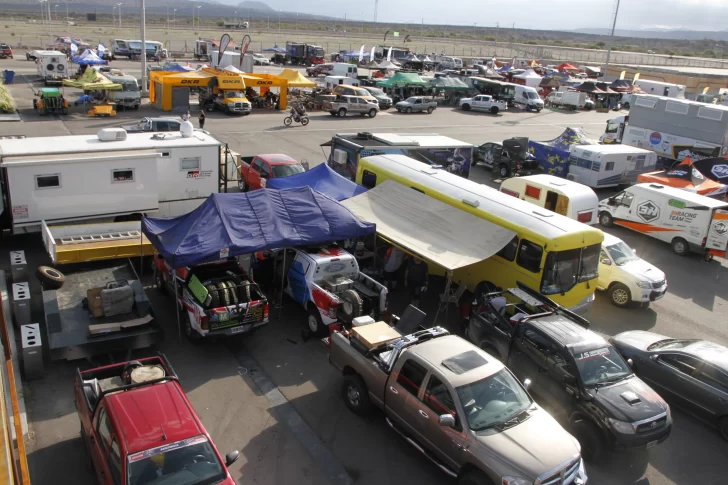 El vivac del SARR, a pleno