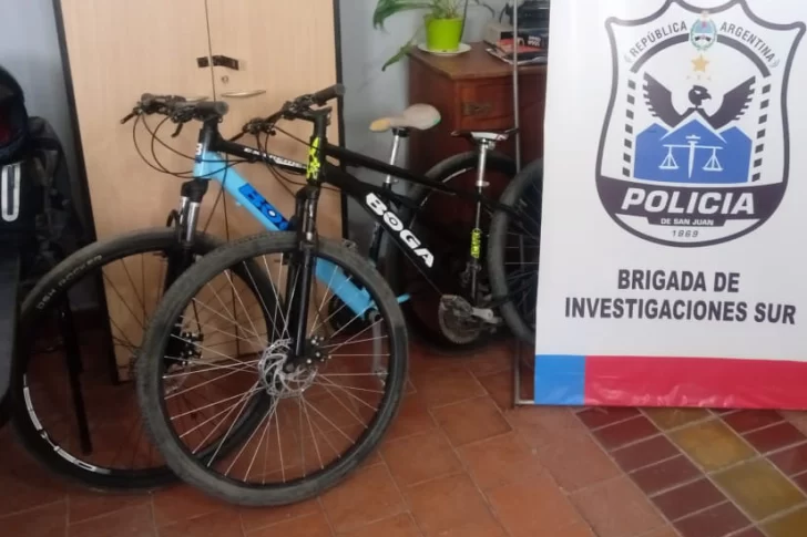 Recuperan bicis robadas