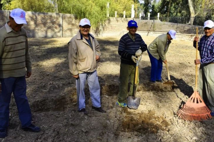 Los abuelos que se harán agricultores y que además donarán parte de su cosecha a los pobres