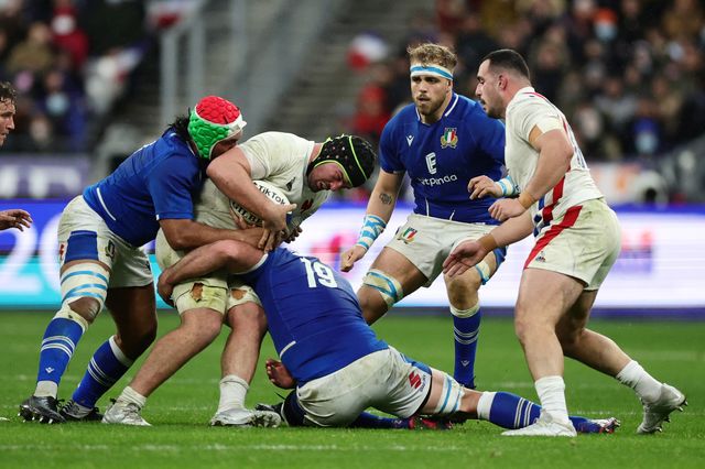 Francia fue más y le ganó a Italia Francia fue más y le ganó a Italia