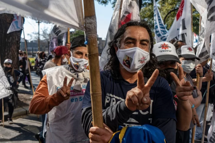 San Cayetano: marcha piquetera