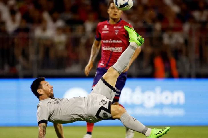 Lujo de Messi en la goleada del PSG