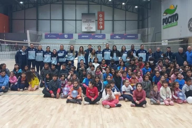 Las Panteras, en Pocito y luego con práctica inicial