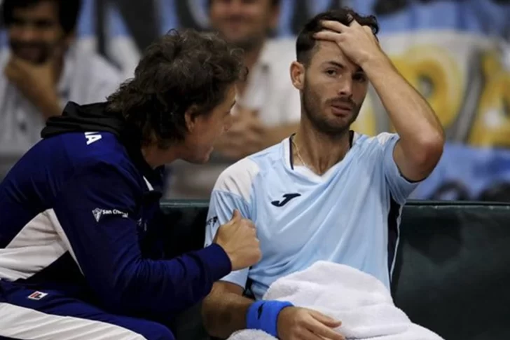 Argentina, afuera de las finales de la Copa Davis