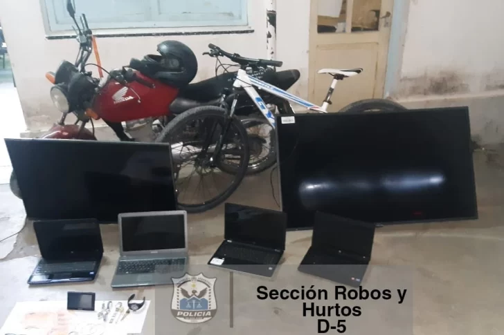 Dan con botín y marihuana