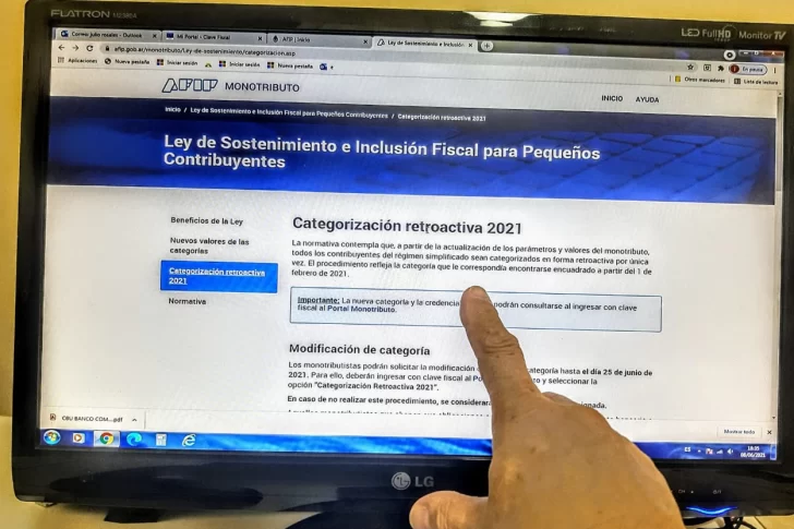 Molestia, y un pedido por el recálculo de la AFIP sobre los monotributistas