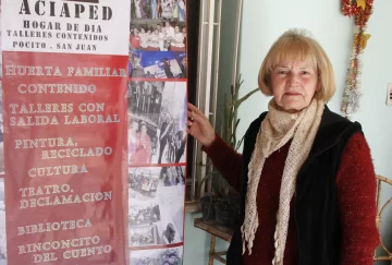 La pocitana que lleva más de 20 años ayudando a personas discapacitadas La pocitana que lleva más de 20 años ayudando a personas discapacitadas