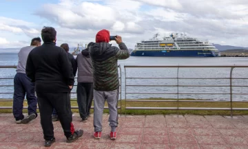 Arrancó en Ushuaia la temporada de cruceros
