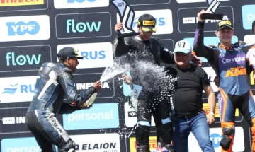 Mauricio Quiroga sumó un nuevo podio en el Superbike Argentino