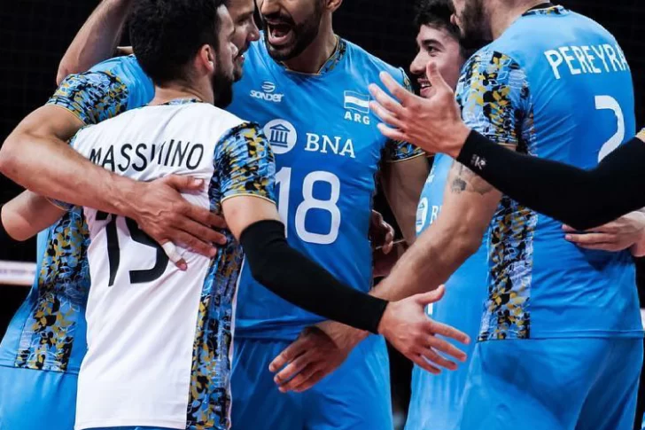 Sanjuaninos destacados en triunfo argentino