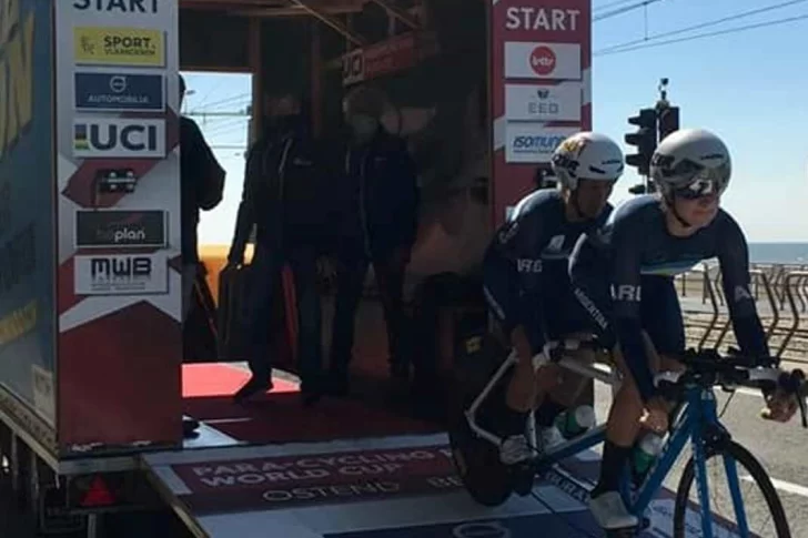 Quiroga corrió la crono