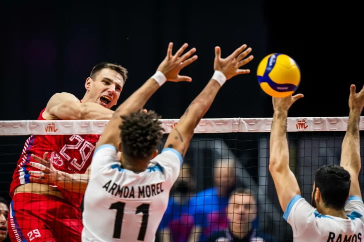 Argentina remontó pero no tuvo final