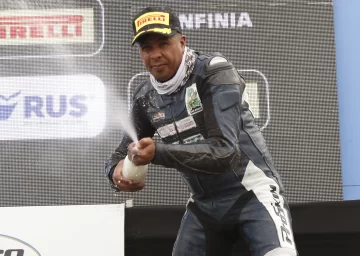 Quiroga, podio en 300 SS Quiroga, podio en 300 SS